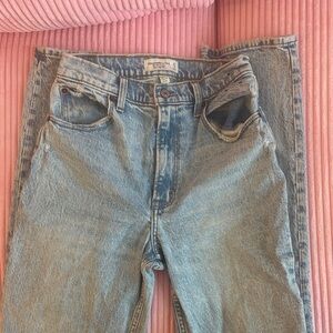 Abercrombie 90s straight ultra high rise jeans curve love